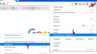 Zakładki wizualne Yandex dla przeglądarki Google Chrome